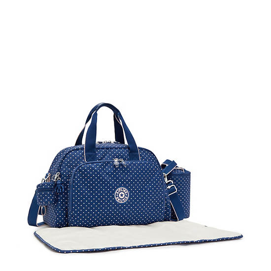 Kipling Camama Klassieke Printed Diaper Bag Tassen Blauw | België 1972WN